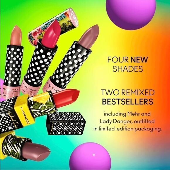 MAC Limited Edition Richard Quinn Lipstick in Vamp-Tastic - Picture 9 of 15